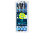 Schneider Kugelschreiber Slider MemoXB Aktion 3er Etui sortiert, 2xschwarz 1xblau