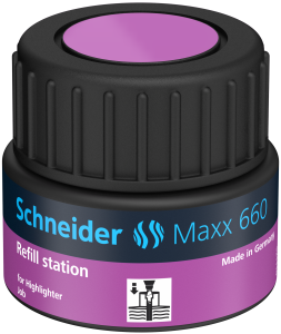 Schneider Refill Station Maxx 660 lila für Textmarker