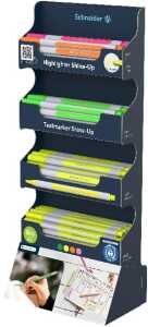 Schneider Textmarker Shine-Up sortiert Display 80 Stück D