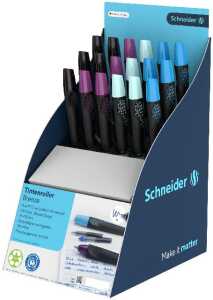 Schneider Tintenroller Breeze Display 18 Stück D sortiert