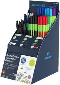Schneider Blauer Engel sortiert Display 90 Stück D