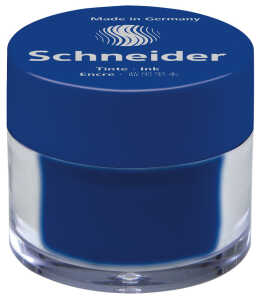 Schneider Tintenfass 33 ml königsblau, mit flüssiger Tinte