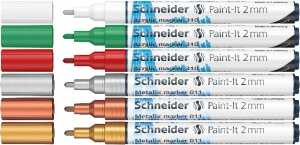 Schneider X-Mas Paint-It 011/310 2mm Etui 6 Stück sortiert