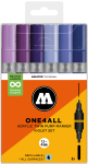 Molotow ONE4ALL™ Acrylic Twin Violet Set