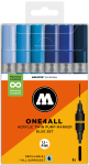Molotow One4All Acrylic Twin Blue Set