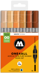Molotow One4All Acrylic Twin Wood Set