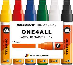 Molotow Acrylmarker One4All 627HS Basic Set 1