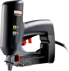 Novus Elektrotacker J-165 Panel für Klammern C und Nägel E