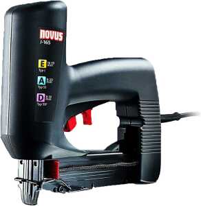 Novus Elektrotacker J-165 extra power für Klammern/Nägel A, D, E
