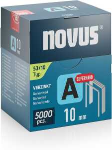 Novus Feindrahtklammer A Typ 53F -  10 mm,