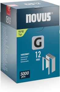 Novus Flachdrahtklammer G Typ 11 - 12 mm / 5000 Stück