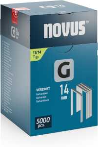 Novus Flachdrahtklammer G Typ 11 - 14 mm / 5000 Stück