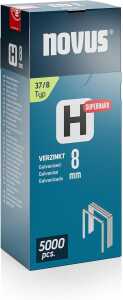 Novus Feindrahtklammer H Typ 37 - 8 mm