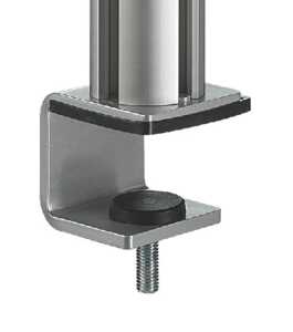 Novus TSS Zwinge 1 14-40mm für Standardtische, silber