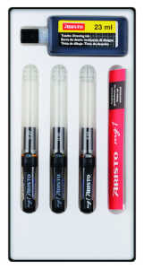 Aristo Tuschefüller mg1 pro Basic 3er-Set, Stärken 0.20/ 0.30/ 0.50 mm