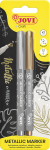 Jovi DECOR Metallicmarker 2 Stück im Blister gold und silber
