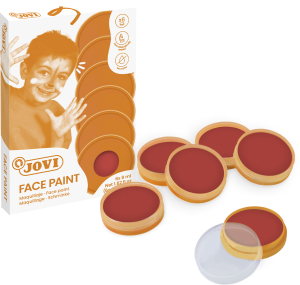 Jovi FACE PAINT Schminke 1 Dose 8ml, rot