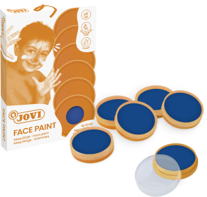 Jovi FACE PAINT Schminke 1 Dose 8ml, dunkelblau
