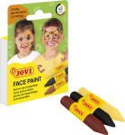 Jovi Schminkstifte 3er Schachtel, gelb, braun, schwarz