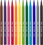 Jovi Faserschreiber 2mm 12er Schachtel, farbig sortiert