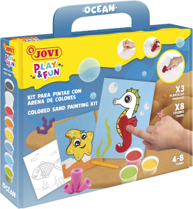 Jovi Play&Fun Sand Painting Kit - Ocean