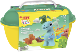 Jovi Play&Fun Koffer Plastilina Kit - Dinosaurier