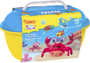 Jovi Play&Fun Koffer Plastilina Kit - Meerestiere