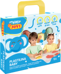 Jovi PLASTILINA BABY Knetmasse 4er Schachtel, farbig sortiert