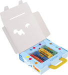 Jovi PLASTILINA BABY Knetmasse 4er Schachtel, farbig sortiert