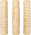 Jovi PLASTILINA BABY Schachtel mit 3 Holz-Knetrollenstempeln