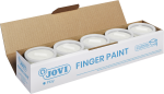 Jovi Fingerfarbe 5 Dosen je 125 ml weiß