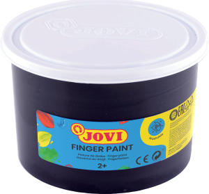 Jovi Fingerfarben 500 ml Dose schwarz
