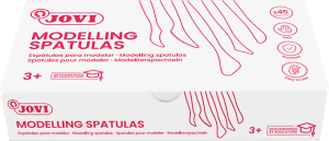 Jovi Modellierbestecke Kunststoff 45er Karton, 5 Modelle