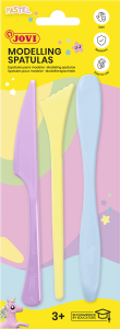 Jovi Modellierwerkzeuge Blister mit 3 Stück, sortiert pastell