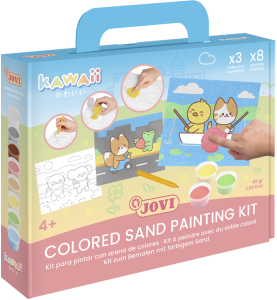 Jovi Kawaii Sand Painting Kit - Kawaii Tiere