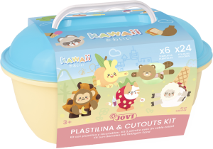 Jovi Kawaii Koffer Plastilina Kit - Kawaii Tiere
