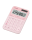 Casio Tischrechner anzeigend MS-20 YC LP pink, 12 Stellen, Solar/Batterie