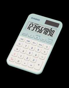 Casio Taschenrechner SL-310 YC LG grün, 10 Stellen, Solar/Batterie