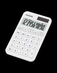 Casio Taschenrechner SL-310 YC WE weiß, 10 Stellen, Solar/Batterie