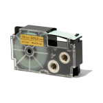 Casio Schriftband XR-18 GD 18mm, Schwarz auf Gold