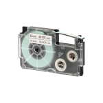 Casio Schriftband XR-6 WE 6mm, Schwarz auf Weiß