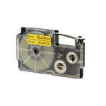 Casio Schriftband XR-6 YW 6mm, Schwarz auf Gelb