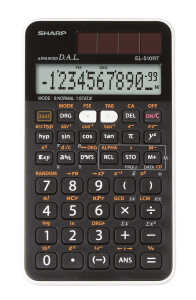 Sharp Schulrechner EL-510 RT 169 Funktionen, Weiß-Schwarz