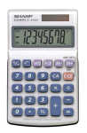 Sharp Taschenrechner EL-240 SA 8 Stellen, Solar/Batterie