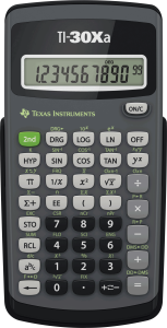TI Schulrechner TI-30XA, 10 Stellen, Batterie