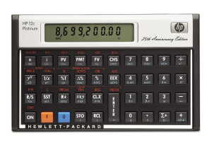HP Finanzrechner HP 12 C Platinum