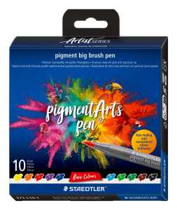 pigment big brush pen Basic 10ST
