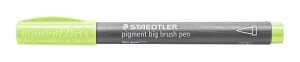 pigment big brush pen limonengrün