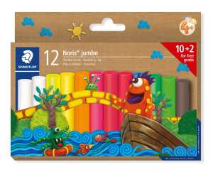 Plastilin-Knete Noris Jumbo C12