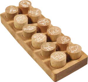 COLOP WOODIES S-Set "exotic Anim."